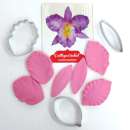 Cattleya Orchid Cutter and Veiner Set